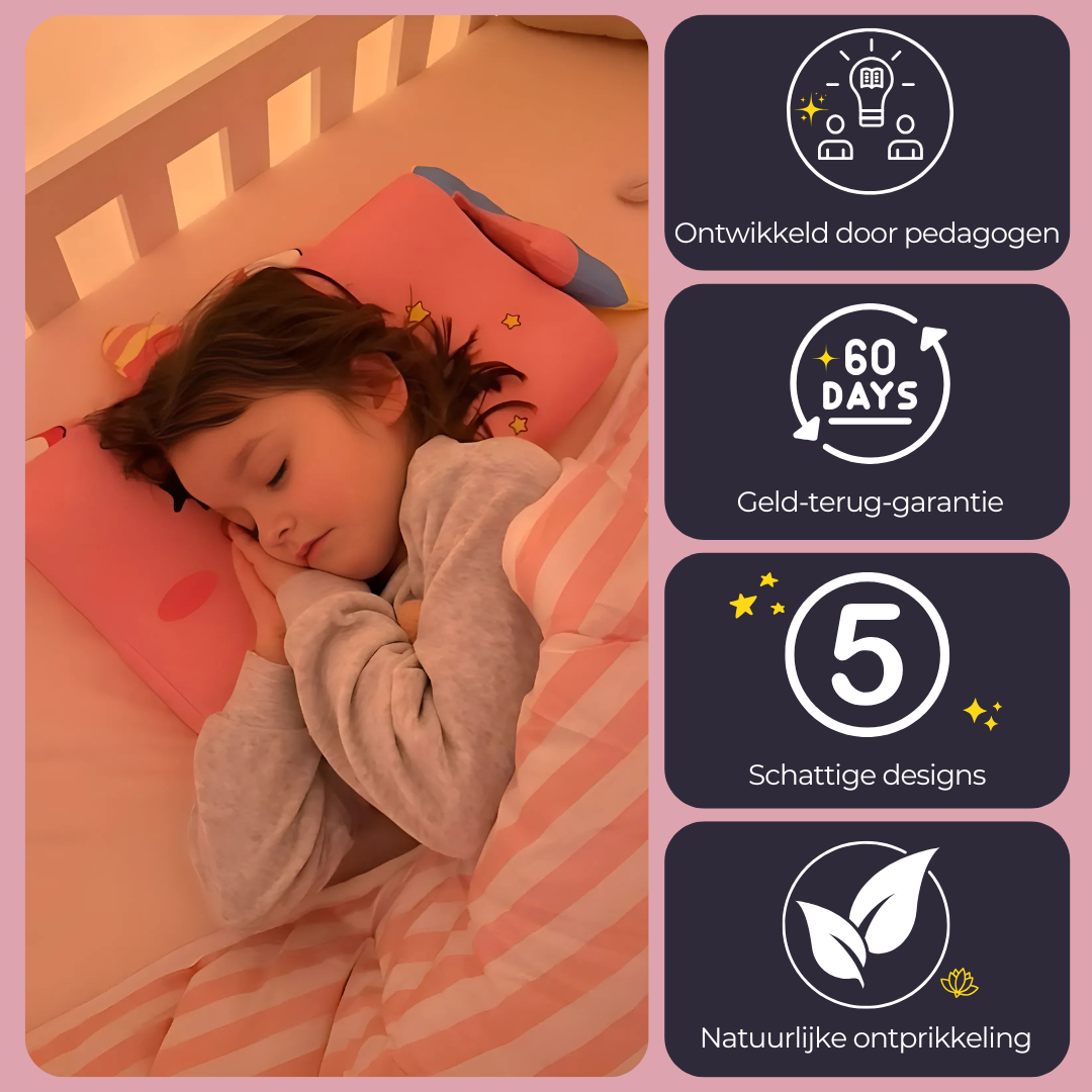 Snoozie® - Het Kinderkussen voor een betere nachtrust